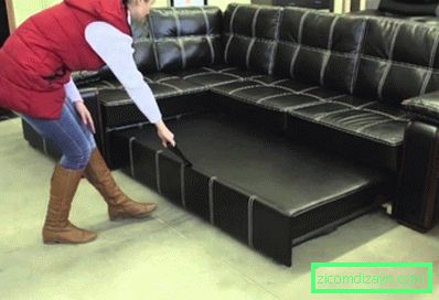 A kanapék átalakításának mechanizmusa